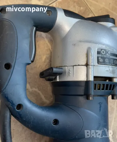 Немски Електрически ПЕРФОРАТОР КЪРТАЧ Професионален в куфар OK EHD 1100 MX, снимка 5 - Перфоратори - 50390987