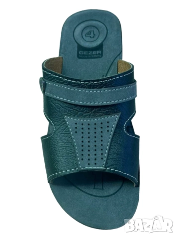 Отворени кожени мъжки чехли, снимка 5 - Мъжки чехли - 51948709