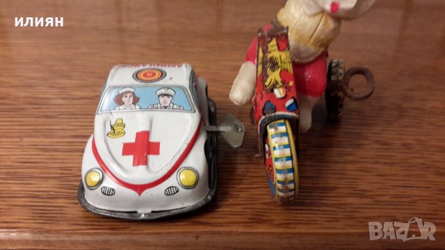 Тенекиени играчки имат забележки и не работят 20лв за брой , снимка 11 - Колекции - 40660286