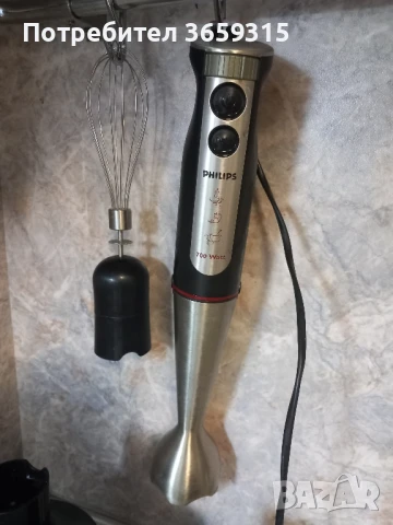 Пасатор Филипс 700W,5скорости., снимка 2 - Чопъри и пасатори - 51161849