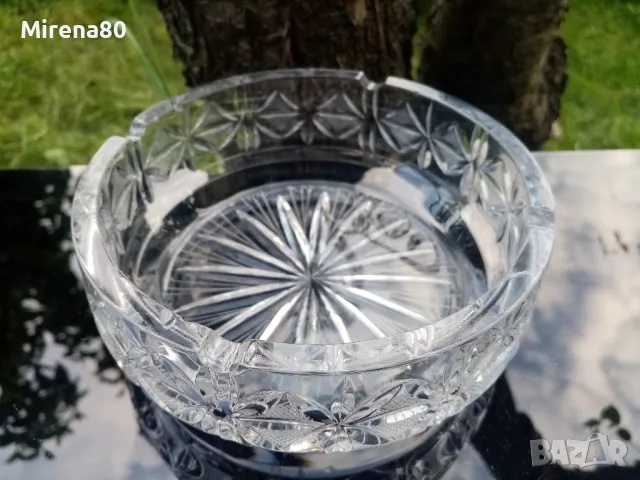 * Моника ромб * - кристален пепелник !, снимка 2 - Антикварни и старинни предмети - 50392980