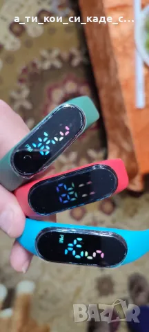 Промоция 3 броя за 24лв.Унисекс електрони часвовници M9 IED, Touch Sports, подходящ за всички , снимка 4 - Смарт гривни - 49790883