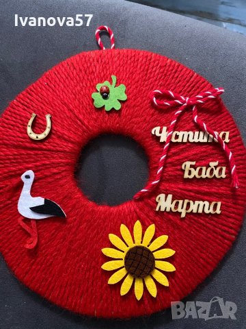 Мартеници, снимка 2 - Декорация за дома - 35652530