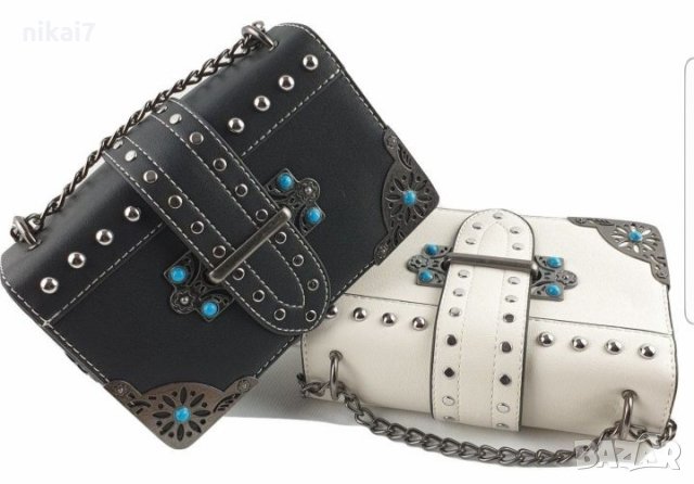 ново дамска чанта кожена с регулируем синджир презрамка , снимка 9 - Чанти - 27203756