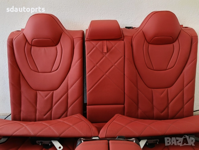 Нов салон седалки BMW XM X8 G09 Individual Leder Sakhir Orange Carbon, снимка 9 - Части - 52087660