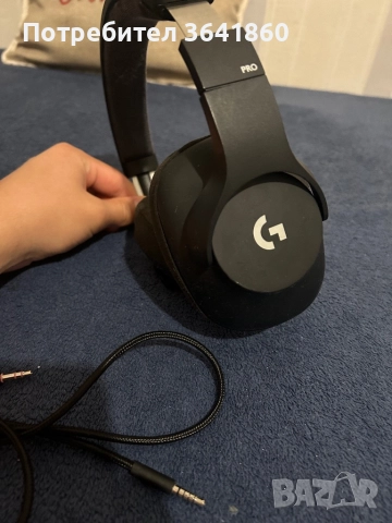 Гейминг слушалки Logitech Pro , снимка 2 - Слушалки и портативни колонки - 52828427