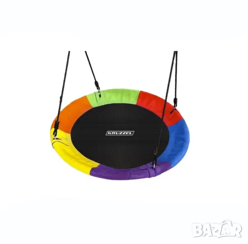 Детска люлка гнездо / Градинска люлка тип щъркелово гнездо - 110см