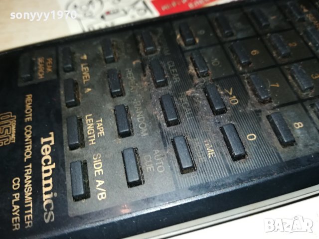 TECHNICS EUR64798 CD REMOTE-ВНОС SWISS 3011231009, снимка 11 - Ресийвъри, усилватели, смесителни пултове - 43209126