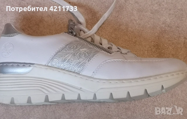 Sneaker Rieker луксозна марка за жени номер 41 НОВО, снимка 6 - Кецове - 53239042