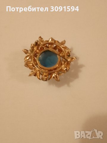 Винтидж съветска брошка Бронз, снимка 3 - Други - 44052297