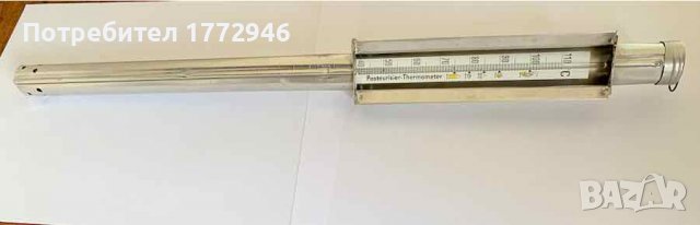 Термометър 30-110С пастьоризация GDR, снимка 6 - Други - 36844142