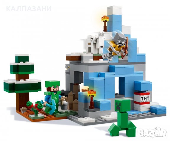 LEGO® Minecraft™ 21243 - Замръзналите върхове, снимка 4 - Конструктори - 39442570