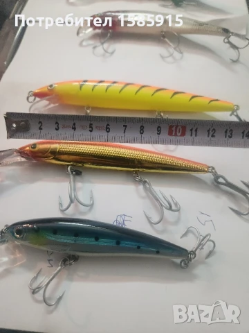 Редки модели Рапала за сом,баракуда,дорадо и туна. , снимка 13 - Стръв и захранки - 51233418