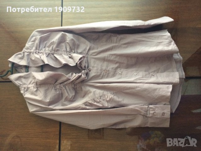 дамска риза с дълъг ръкав с подарък ръчно изработенобижу