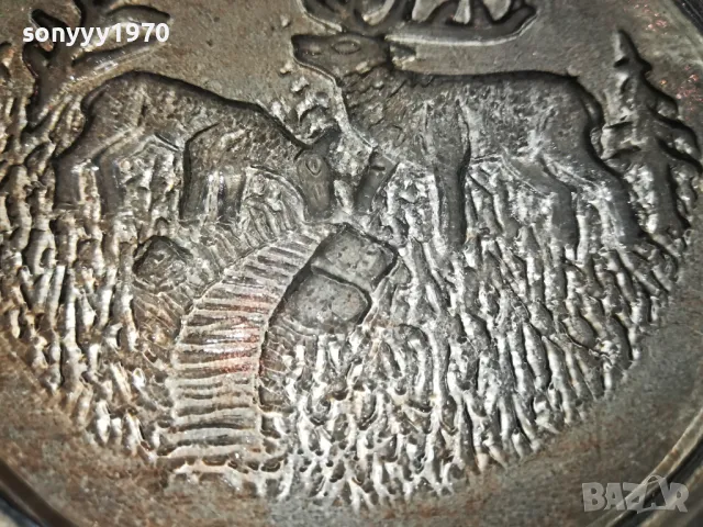 ПЕПЕЛНИК С ЕЛЕНЧЕТА 1405251303, снимка 9 - Антикварни и старинни предмети - 50284355