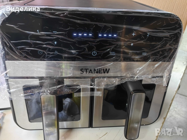 Двоен въздушен фритюрник, STANEW – решението срещу мазното и бавното готвене, снимка 4 - Фритюрници - 51922167