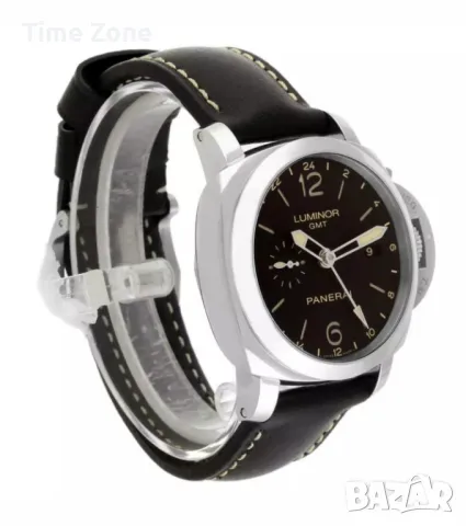 Panerai Luminor 1950 3 Days GMT 44mm Steel Black Dial Automatic Различни Варианти, снимка 9 - Мъжки - 48009872