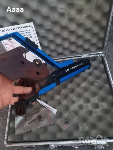 Въздушен пистолет FWB 103, снимка 4 - Въздушно оръжие - 51715577