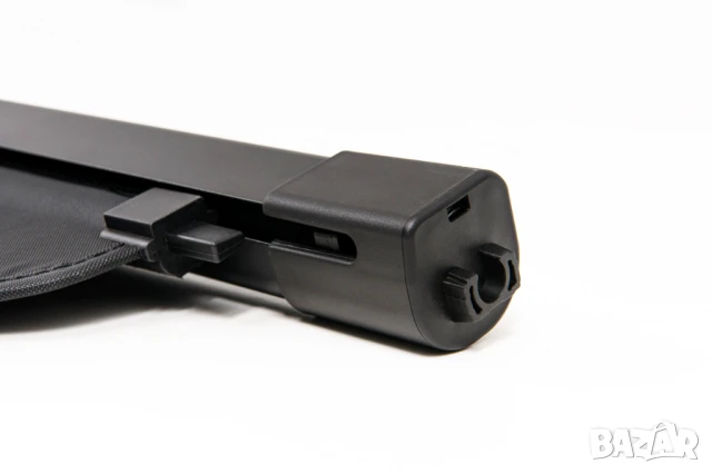 Щора за багажник Renault Clio IV Grandtour 2012–2020, черна, алуминий и PVC, снимка 2 - Аксесоари и консумативи - 51354429