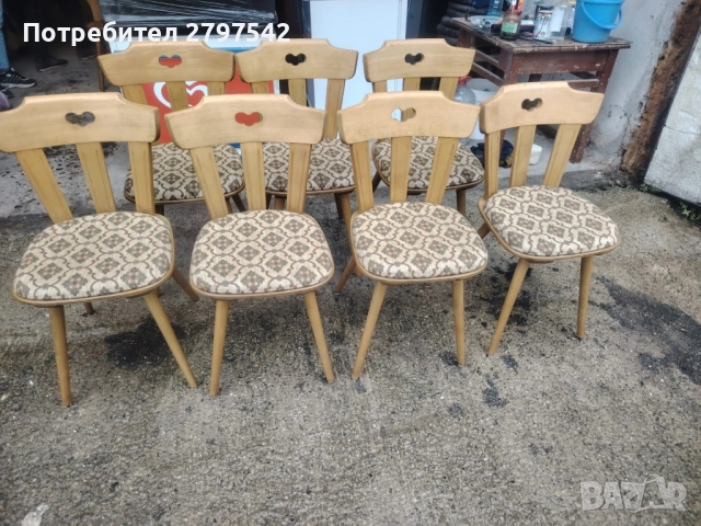Дървени столове А143