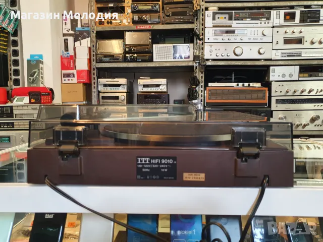 💽📻📀🎶 Грамофон ITT EXCLUSIVE LINE HIFI 9010 Belt Drive Record player В отлично техническо и визуа, снимка 10 - Грамофони - 49345043