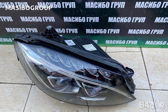 Фарове LED INTELLIGENT LIGHT SYSTEM фар за Мерцедес Ц205 Mercedes C-класа W205, снимка 5 - Части - 37363214