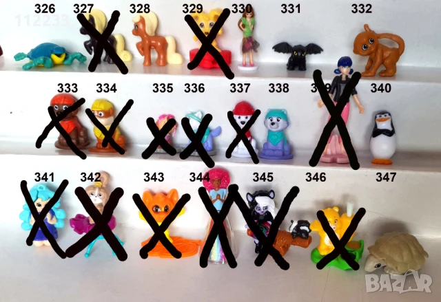 Над 400 Киндер играчки от яйца Kinder Surprise, снимка 7 - Фигурки - 47226377