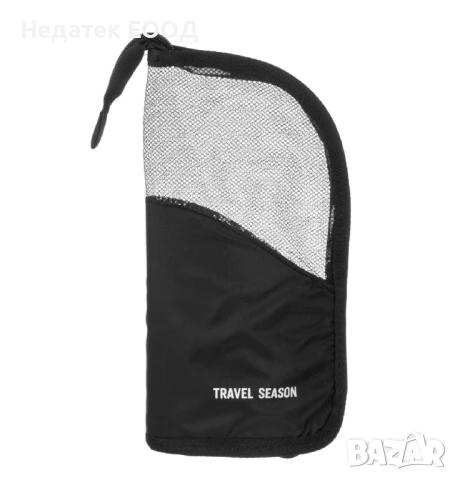 Несесер за таолетни принадлежности, Черен, 25x14x14см., снимка 3 - Чанти - 50902297