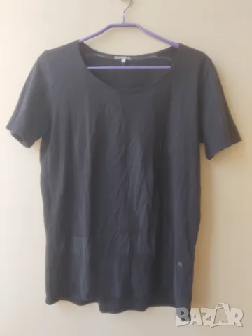 G-STAR RAW 100% оригинална дамска черна тениска, снимка 3 - Тениски - 49422803