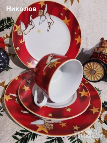 Коледни тройни сетове, снимка 3 - Декорация за дома - 52606510