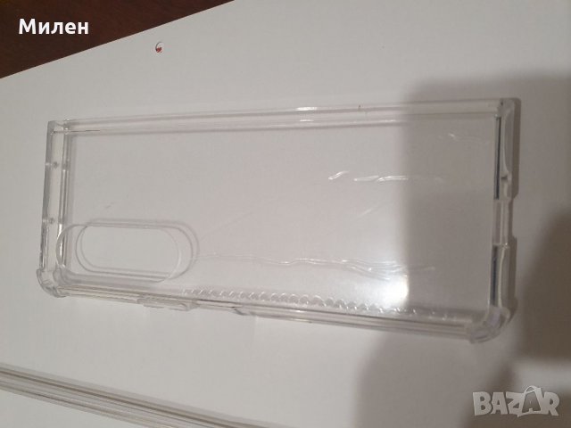 Прозрачен твърд гръб/калъф за Samsung galaxy Z Fold 3 , снимка 9 - Калъфи, кейсове - 34894876