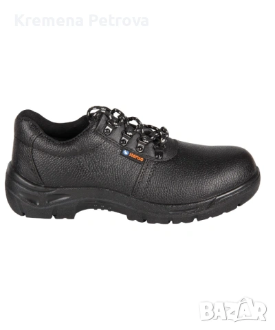 Дамски работни обувки, eстествена кожа, с бомбе Stenso BASIC LOW S3, номер 37