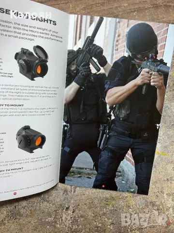 Военен каталог за мерници с червена точка, снимка 4 - Други - 47368002