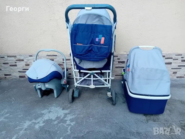 Бебешка количка Лорели  3 в 1, снимка 5 - Детски колички - 48571985