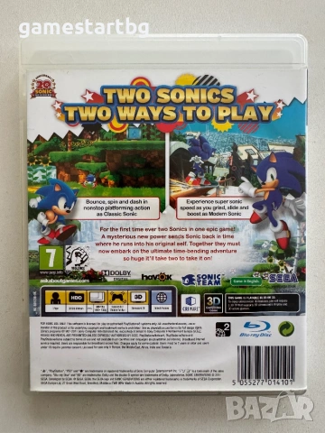 Sonic Generations за Playstation 3(PS3), снимка 2 - Игри за PlayStation - 49135407