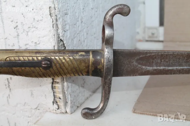 Немски щик ''Маузер 1871'', снимка 3 - Антикварни и старинни предмети - 48757744