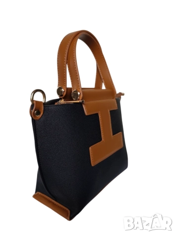 ДАМСКА ЧАНТИЧКА GALLANTRY PARIS В ЧЕРЕН И КАФЯВ ЦВЯТ WB011, снимка 2 - Чанти - 52025469