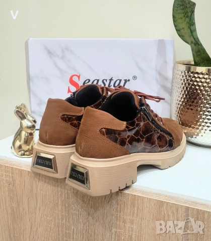 Дамски бежови карамелени велурени кожени обувки Пещера естествена кожа ортопедична стелка , снимка 2 - Дамски ежедневни обувки - 47811461