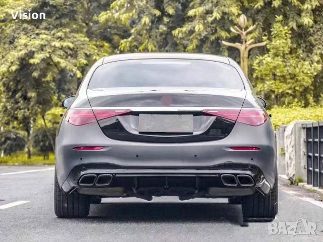 S63AMG W223 пакет Mercedes предна броня задна броня прагове дифузьор накрайници джанти , снимка 9 - Части - 43998629