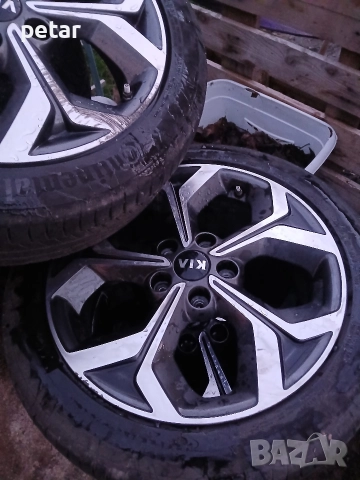 гуми с джанти за Кия 17 цола, снимка 2 - Гуми и джанти - 52906093