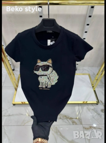 Дамски модел тениска Karl Lagerfeld