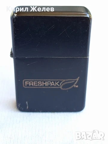 Запалка в стил ZIPPO коятое брандирана с логото FRESHPAK за КОЛЕКЦИОНЕРИ 38463, снимка 2 - Запалки - 51105863