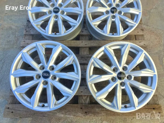 17 джанти 5х112 Audi А3 А4 А5 А6 A7 A8 Q2 Q3 Q5 5х112 Ауди А3 А4 А5 А6 А8 Оригинал, снимка 4 - Гуми и джанти - 50059065