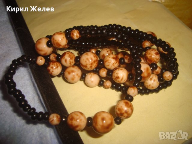 РАЗКОШНО СКЪПОЦЕННО АРТ КОЛИЕ МЪНИСТА ШЛИФОВАН ПОЛУСКЪПОЦЕНЕН КАМЪК ЯСПИС 31347, снимка 13 - Колиета, медальони, синджири - 38042111