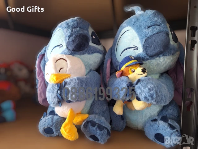 Плюшена играчка Стич и Приятели, Плюшен Стич, от 35 до 65см, снимка 13 - Плюшени играчки - 51064393