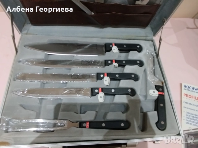 Комплект прибори за стекове  ROSENBAUM  SOLINGEN 22 части, снимка 11 - Прибори за хранене, готвене и сервиране - 53082837