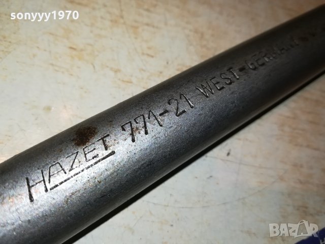 HAZET-21mm-MADE IN WEST GERMANY-SWISS 2211211744, снимка 14 - Аксесоари и консумативи - 34892568