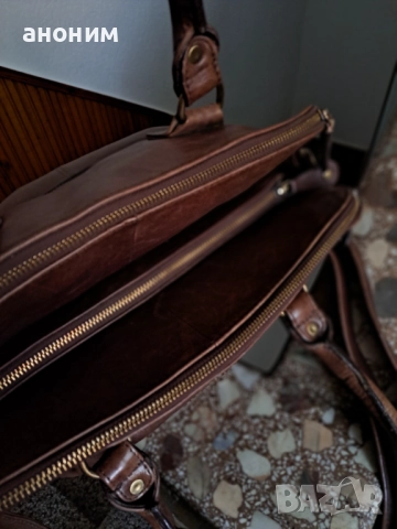 Оригинална кожена чанта CatWalk , снимка 6 - Чанти - 51632635