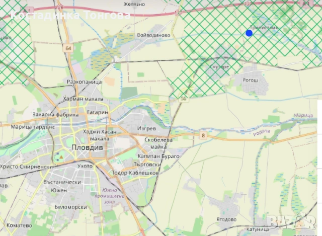 4 дка земя на 15км. от Пловдив, снимка 4 - Земеделска земя - 53185701
