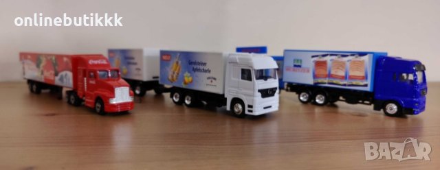 Рекламни камиончета мащаб 1/87, снимка 1 - Колекции - 43922021